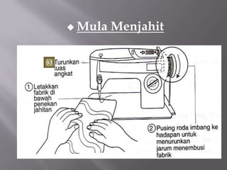  Mula   Menjahit
 