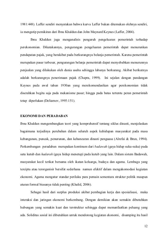 Kontroversi Al Umran Ibn Khaldun Dan Perdebatan Klaim Kebaruan Senata Id Hidup Bermanfaat Itu Indah