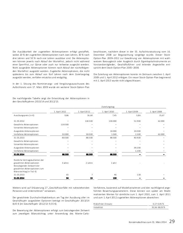 Gesellschaft im Präsenzhandel im Regulierten Markt an der Frankfurter Wertpapierbörse oder, falls ein solcher Kurs nicht festgestellt wird, im XETRA-Handel während der vier Wochen, die dem Ausübungszeitraum, in dem das Bezugsrecht ausgeübt wird, unmittelbar vorausgehen, zahlt.