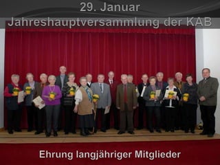 Jahresrückblick 2012