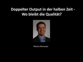 Jahresversammlung Informatik SAQ 2014