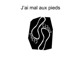 J’ai mal aux pieds 