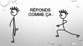 RÉPONDS
COMME ÇA :
 