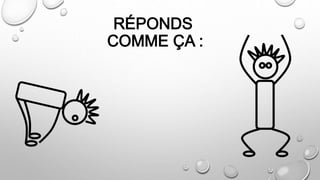 RÉPONDS
COMME ÇA :
 