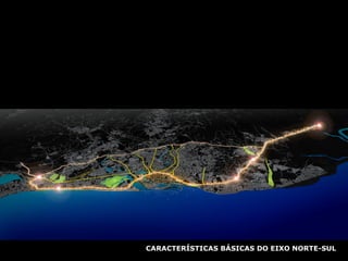 CARACTERÍSTICAS BÁSICAS DO EIXO NORTE-SUL 