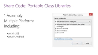 Share Code: Portable Class Libraries  