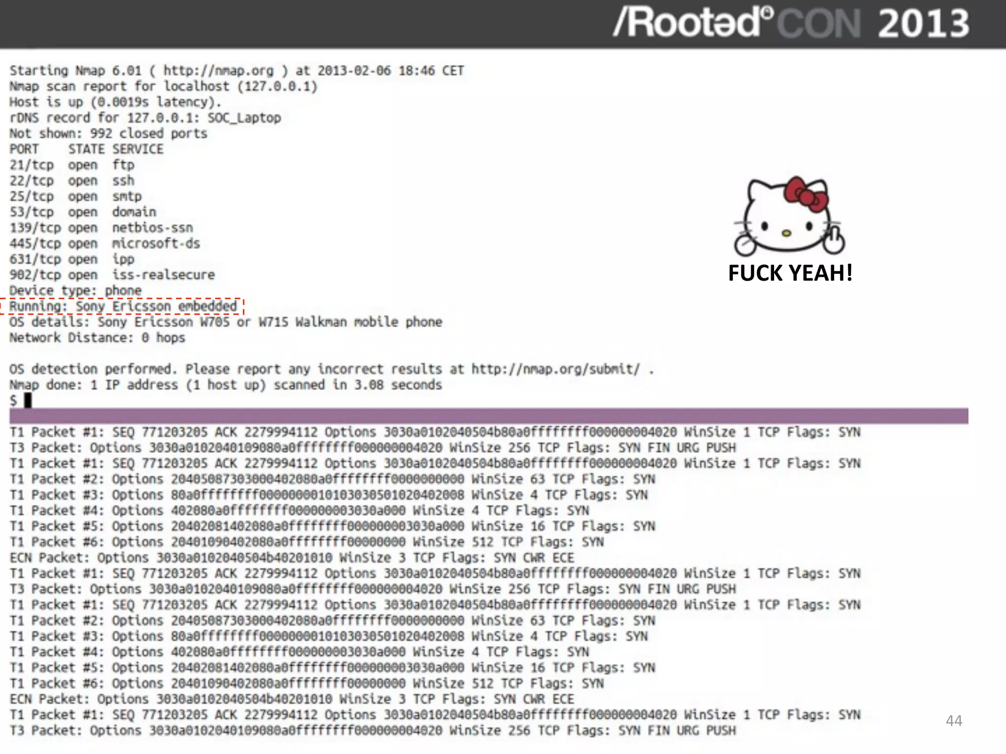 FUCK	
  YEAH!




                44
 