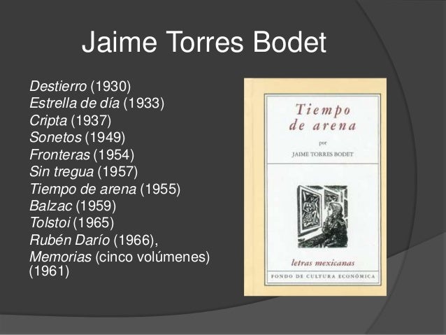 Jaime torres bodet
