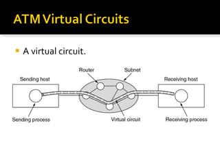 A virtual circuit. 