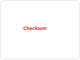 Checksum 