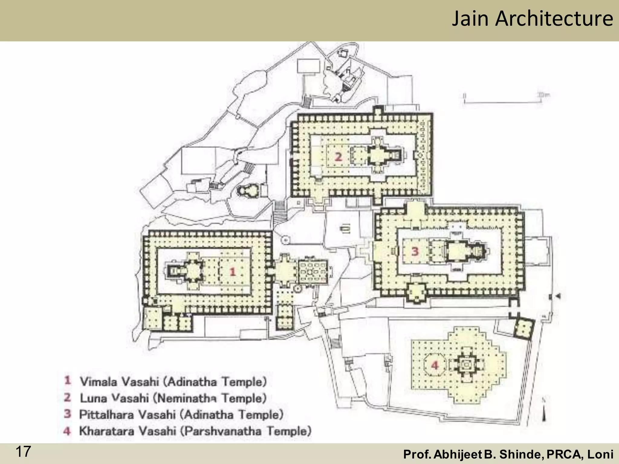Jain Architecture
Prof.AbhijeetB. Shinde,PRCA, Loni17
 