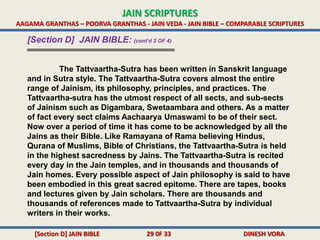 JAIN SCRIPTURES - DINESH VORA | PPTX