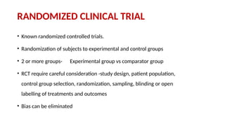 over view of research study designs - research types and designs | PPTX