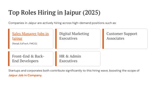 Jaipur Job in Company Top Roles, Salaries & Hiring Trends 2025.pdf