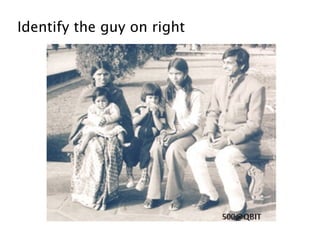 Identify the guy on right
 