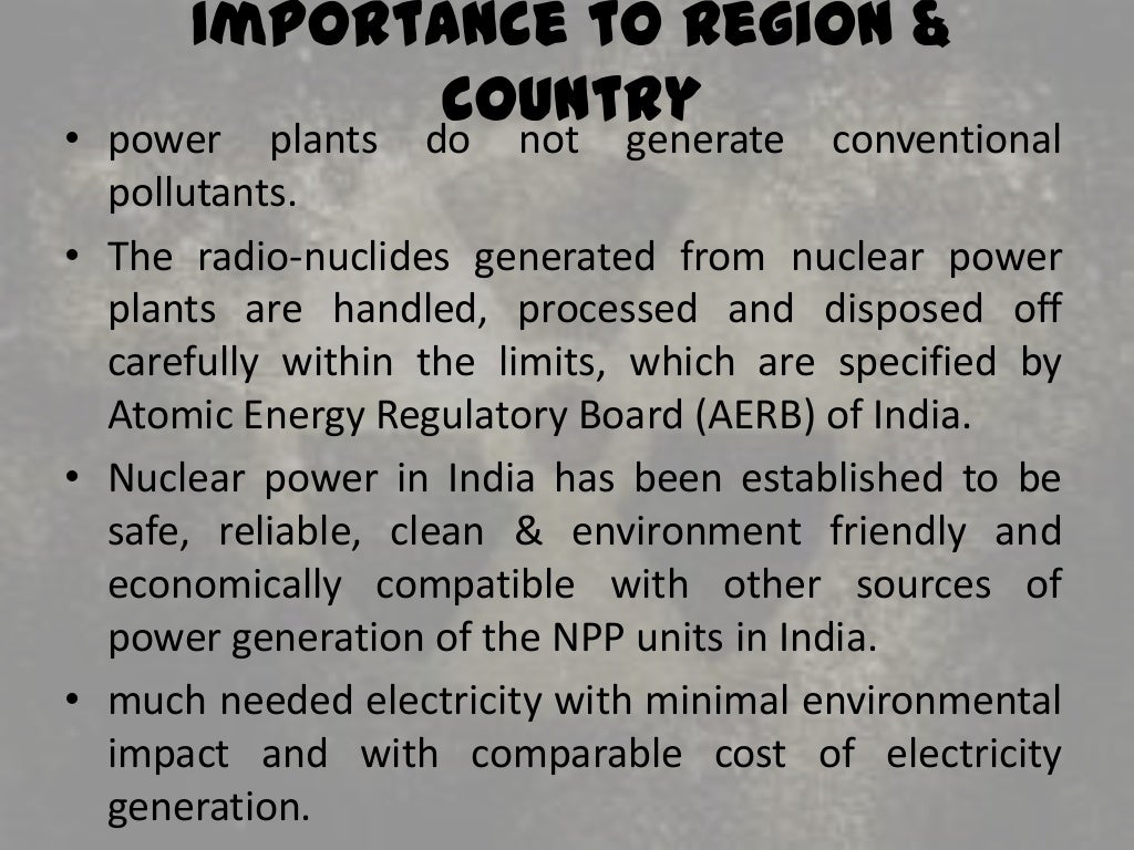 Jaitapur Nuclear Power Plant In Which State Jaitapur nuclear power plant ppt