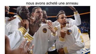 nous avons acheté une anneau