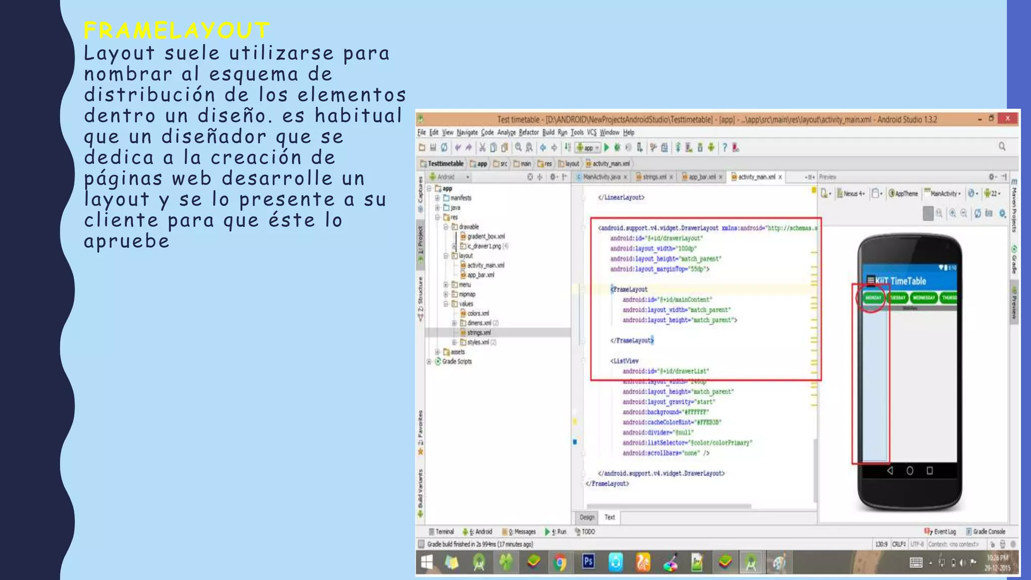 Layouts - Android Studio | PPTX