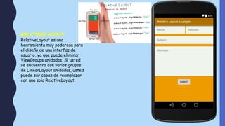 Layouts - Android Studio | PPTX