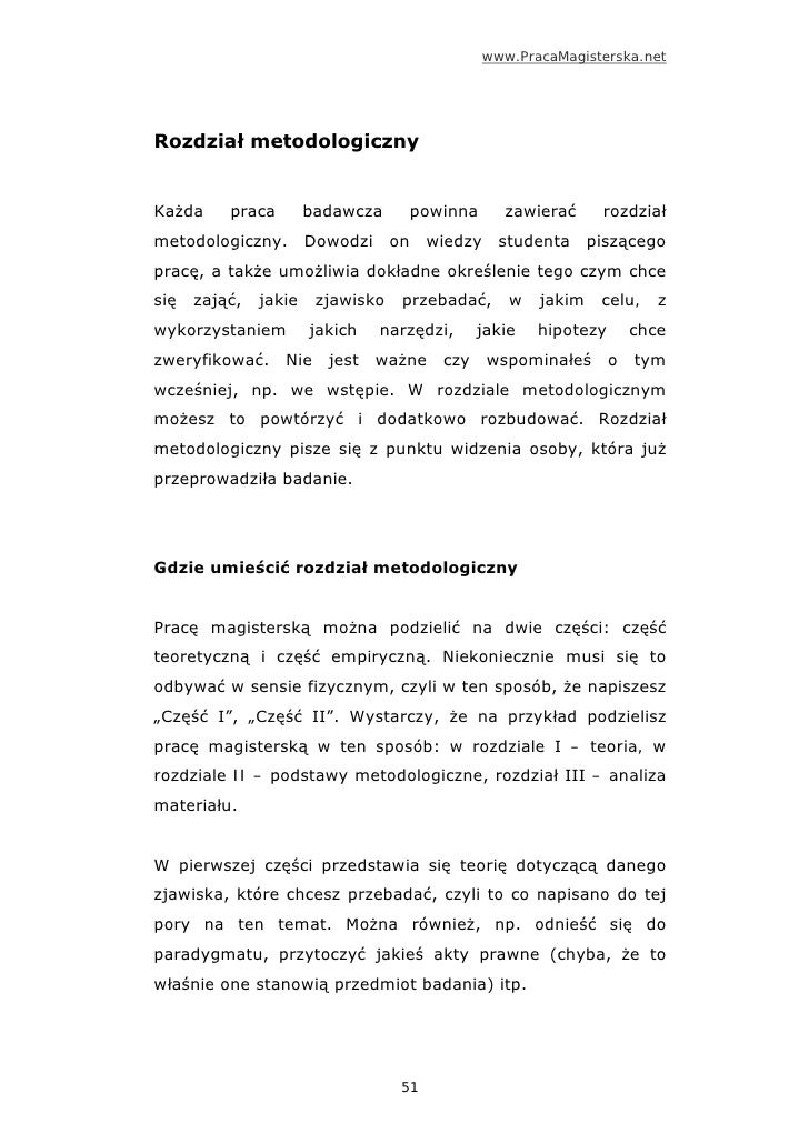 Jak napisać pracę magisterską?