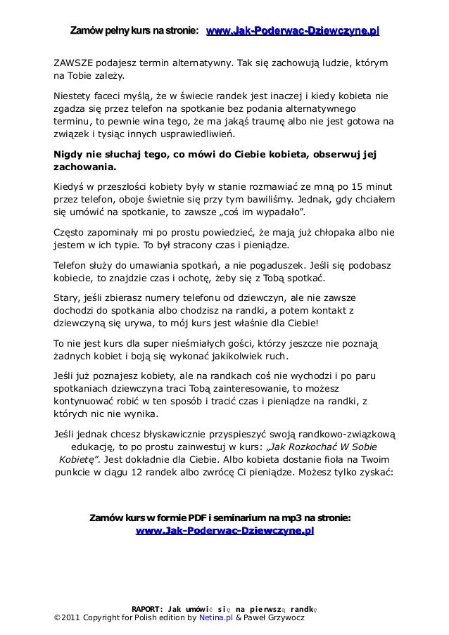 Nie jestem zainteresowany umawianiem się z tobą