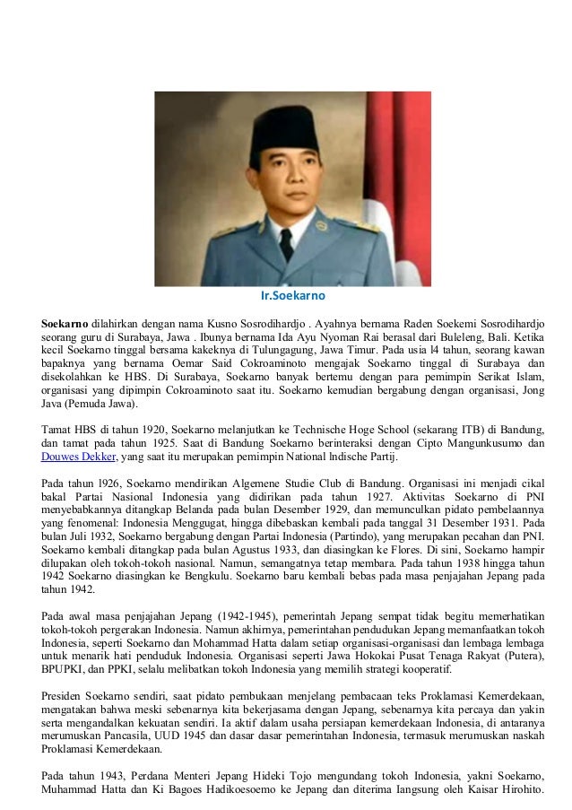 Biografi Moh Hatta Dalam Bahasa Sunda Sketsa