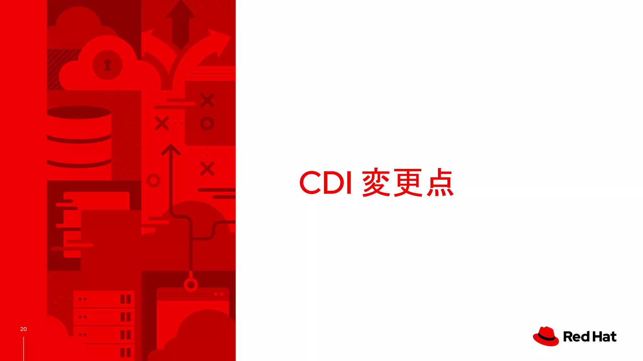 CDI 変更点
20
 