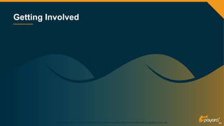 34
Getting Involved
COPYRIGHT (C) 2019, ECLIPSE FOUNDATION, INC. | MADE AVAILABLE UNDER THE ECLIPSE PUBLIC LICENSE 2.0 (EPL-2.0) 34
 