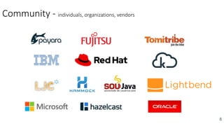 Community - individuals, organizations, vendors
8
 