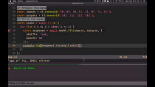 Introduction to Tensorflow.js