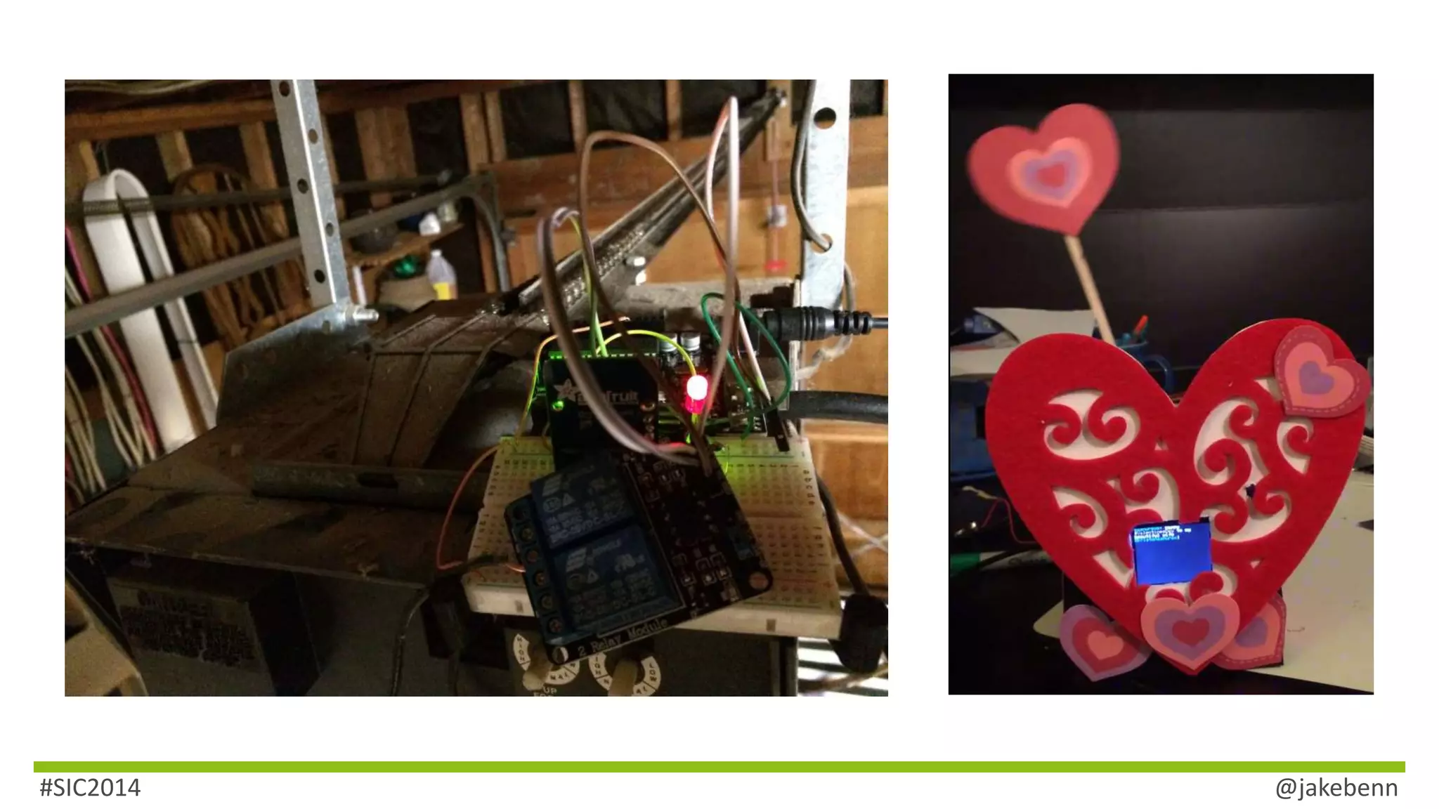 #SIC2014 @jakebenn 
 