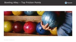 All contents © MuleSoft Inc.
Bowling Alley – Top Friction Points
 