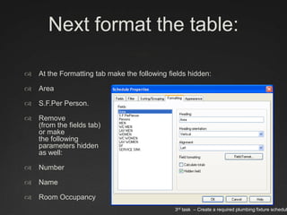 Revit Code Analysis Tools Code Analysis in Revit Architecture | PPTX