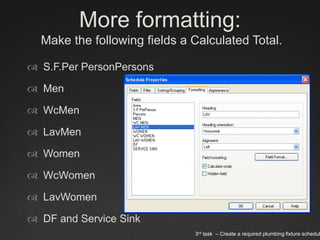 Revit Code Analysis Tools Code Analysis in Revit Architecture | PPTX