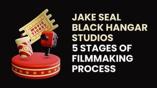 JAKE SEAL
BLACK HANGAR
STUDIOS
5 STAGES OF
FILMMAKING
PROCESS
 