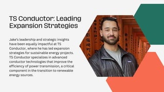 Jake Strategy Unit Jake Sweed: From Military Service to Climate-Tech Visionary | PPT