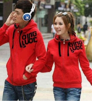 Jaket couple-qing-red-merah-hodie-murah