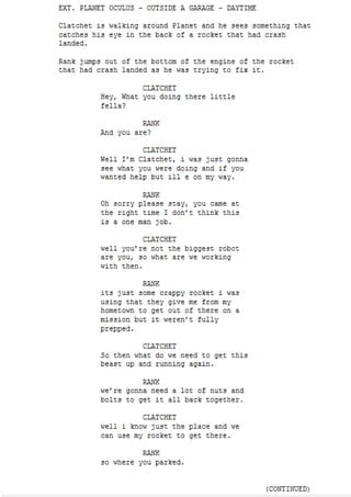 Jake Script Jake thompson script cover | DOCX