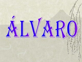 Álvaro 