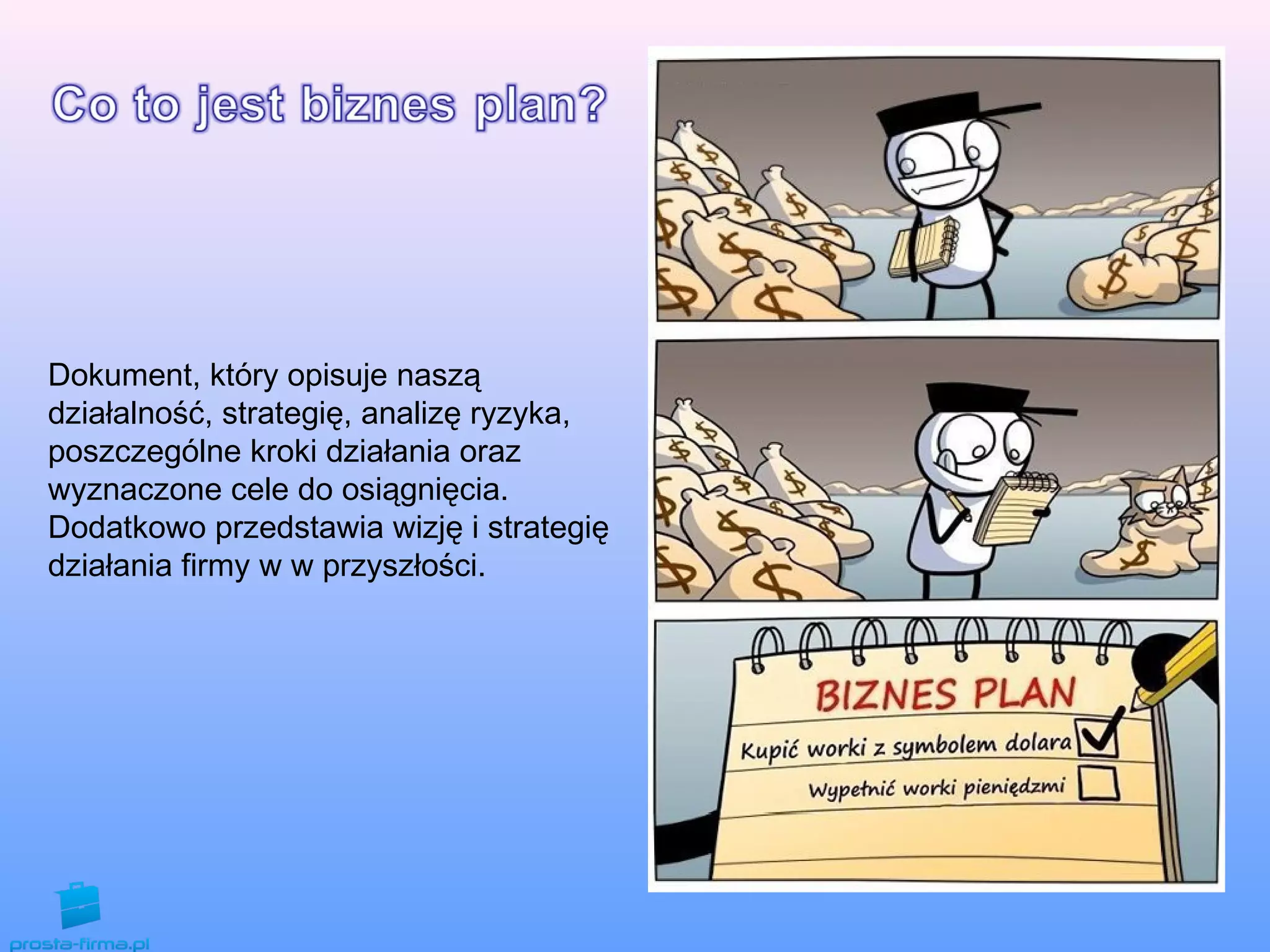 Jak napisac biznes plan | PPT | Business Accounting & Finance | Business
