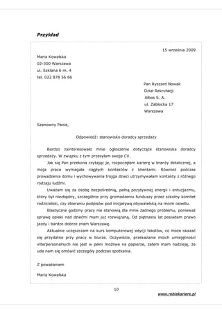 Jak napisac cv i list motywacyjny PDF Jak napisac cv i list motywacyjny PDF