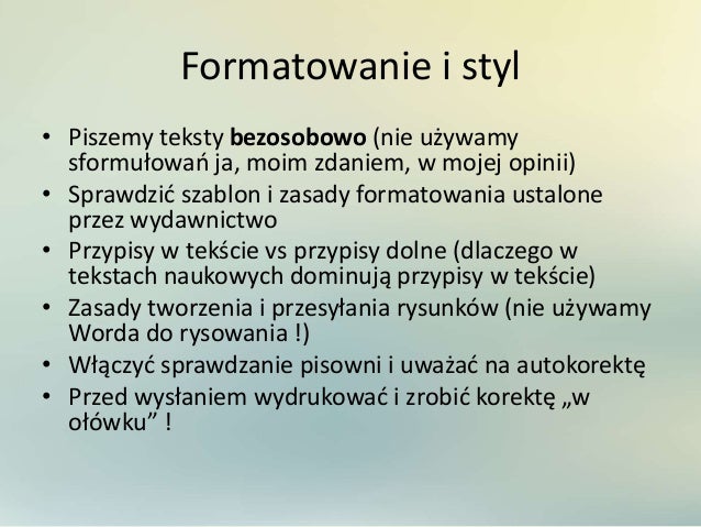 Jak Napisać życiorys Klasa 8 Jak napisać i opublikować artykuł naukowy