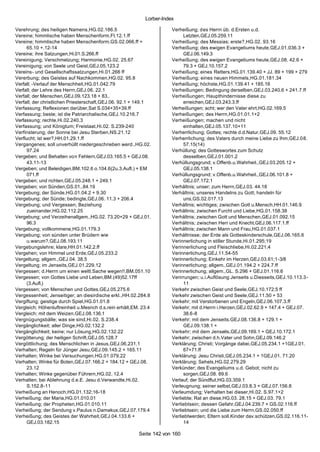 Stichwortverzeichnis (Jakob Lorber)