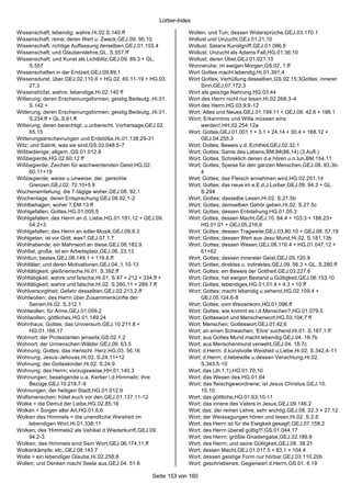 Stichwortverzeichnis (Jakob Lorber)