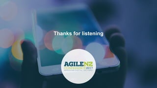 Thanks for listening
 