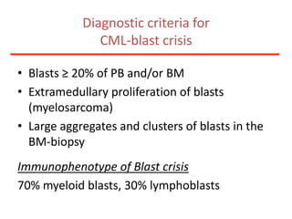 Peripheralbloodbasophils> 20%