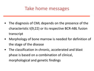 Increasingspeensizeandincreasing WBC unresponsivetotherapy