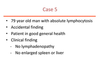 CytogeneticevidenceofclonalevolutionDiagnostic criteria forCML-blast crisisBlasts ≥ 20% of PB and/or BMExtramedullary proliferation of blasts (myelosarcoma)Large aggregates and clusters of blasts in the BM-biopsyImmunophenotype of Blast crisis70% myeloid blasts, 30% lymphoblasts