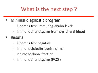 Morphology of bone marrow is needed for definition of the stage of the disease