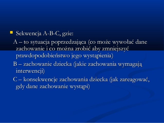 Szesciolatek zachowanie